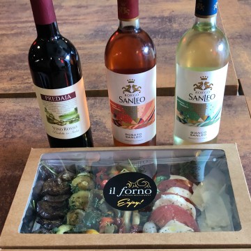 Image for Antipasto Box and a Bottle of Wine (Take Away)